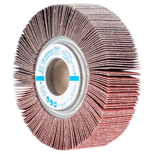 Pferd 44710081 | 45533 4" Diameter x 1" Width 80 Grit Aluminum Unmounted Flap Wheel