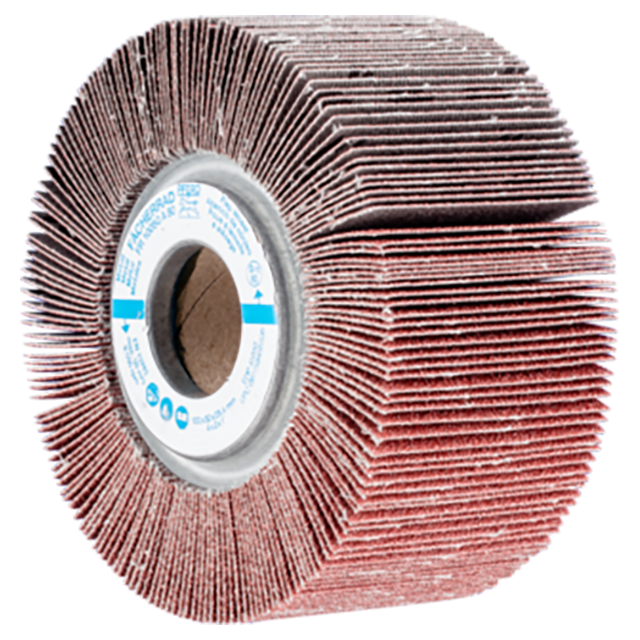 Pferd 44712081 | 45553 4" Diameter x 2" Width 80 Grit Aluminum Unmounted Flap Wheel