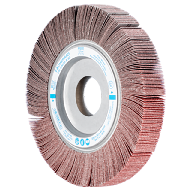 Pferd 44736061 | 45642 8" Diameter x 1" Width 60 Grit Aluminum Unmounted Flap Wheel