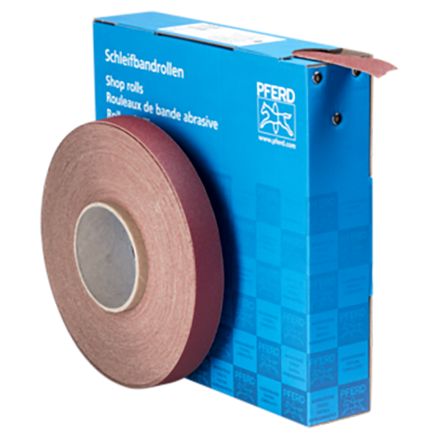Pferd 45016012 | 47119 50 Length x 1" Width 120 Grit Aluminum oxide Heavy-duty shop roll