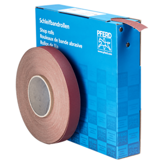 Pferd 45016015 | 47120 50 Length x 1" Width 150 Grit Aluminum oxide Heavy-duty shop roll