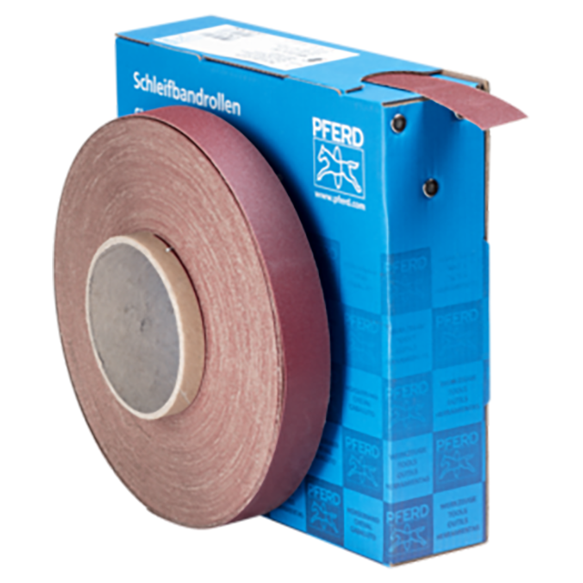 Pferd 45016018 | 47121 50 Length x 1" Width 180 Grit Aluminum oxide Heavy-duty shop roll