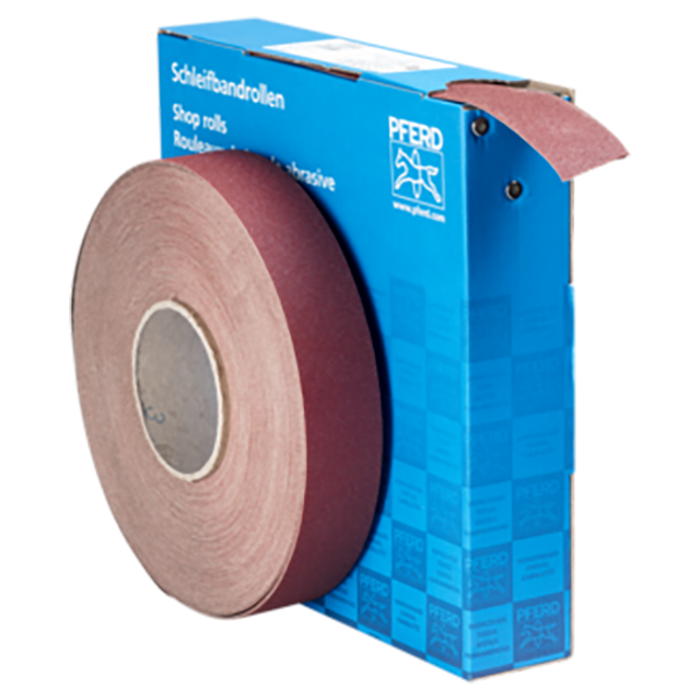 Pferd 45016110 | 47168 50 Length x 1-1/2" Width 100 Grit Aluminum oxide Heavy-duty shop roll