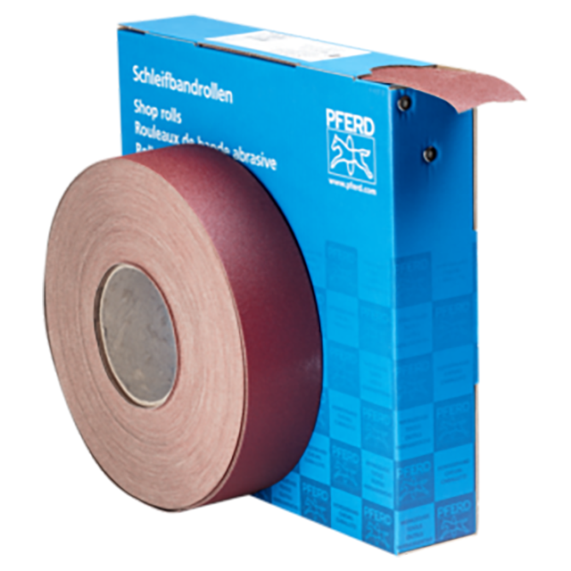Pferd 45016212 | 47219 50 Length x 2" Width 120 Grit Aluminum oxide Heavy-duty shop roll