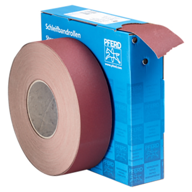 Pferd 45016220 | 47222 50 Length x 2" Width 220 Grit Aluminum oxide Heavy-duty shop roll