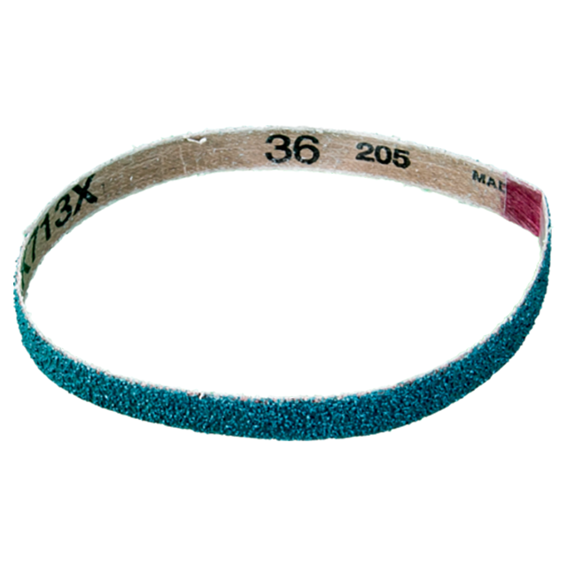 Pferd 47501679 | 49712 12" Length x 1/2" Width Zirconia File Belt