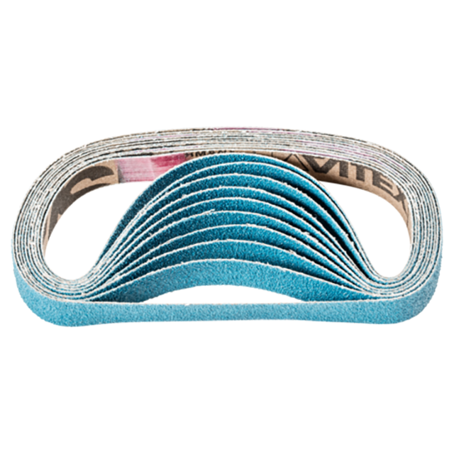 Pferd 47501683 | 49716 12" Length x 1/2" Width Zirconia File Belt