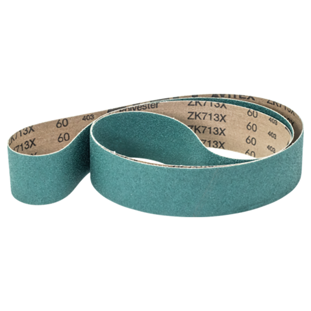 Pferd 47501712 | 49801 72" Length x 2" Width Zirconia Abrasive Benchstand Belt