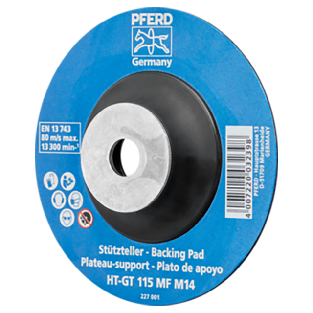 Pferd 47601211 | 69480 4-1/2" Diameter x 5/8-11" Thread Disc Pad Hub