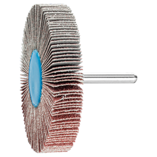 Pferd 47800167 | 45459 3" Diameter x 120 Grit Ceramic Oxide CO-COOL Mounted Flap Wheel