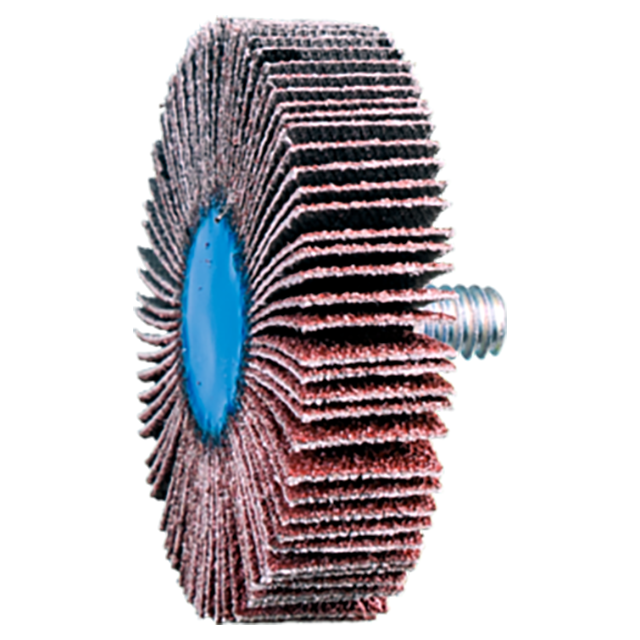 Pferd 47801322 | 45350 2" Diameter x 60 Grit Aluminum Oxide Mounted Flap Wheel