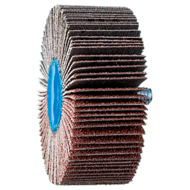 Pferd 47801381 | 45420 2-1/2" Diameter x 60 Grit Aluminum Oxide Mounted Flap Wheel