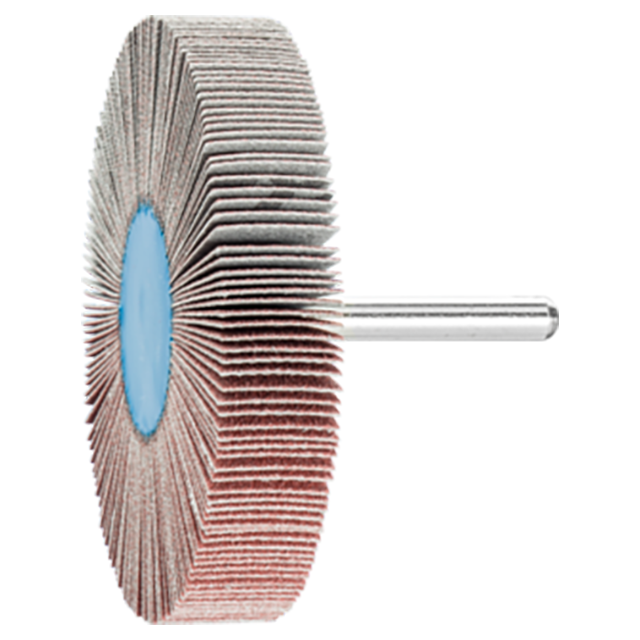 Pferd 47801392 | 45198 3" Diameter x 120 Grit Aluminum Oxide Mounted Flap Wheel