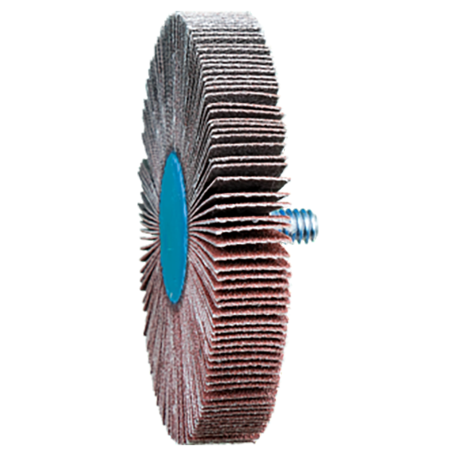 Pferd 47801398 | 45432 3" Diameter x 120 Grit Aluminum Oxide Mounted Flap Wheel