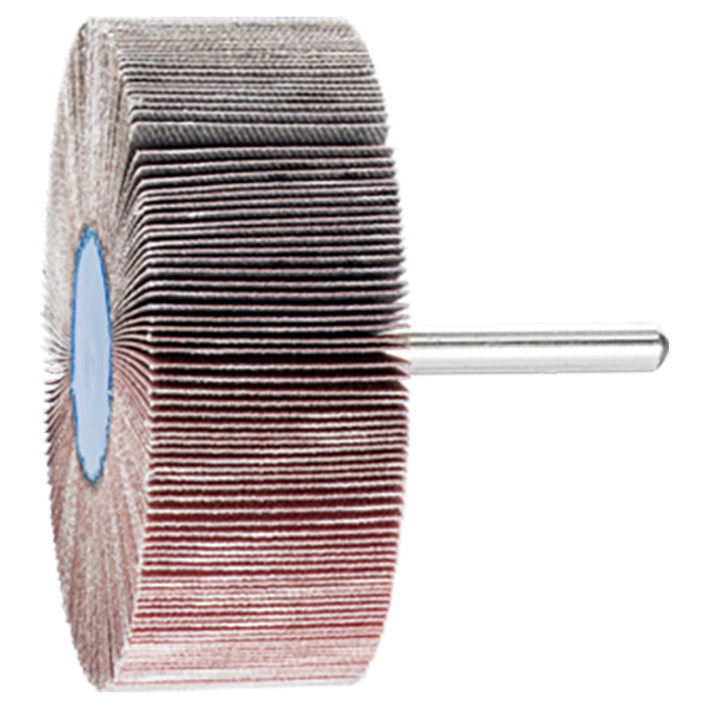 Pferd 47801414 | 45212 3" Diameter x 240 Grit Aluminum Oxide Mounted Flap Wheel