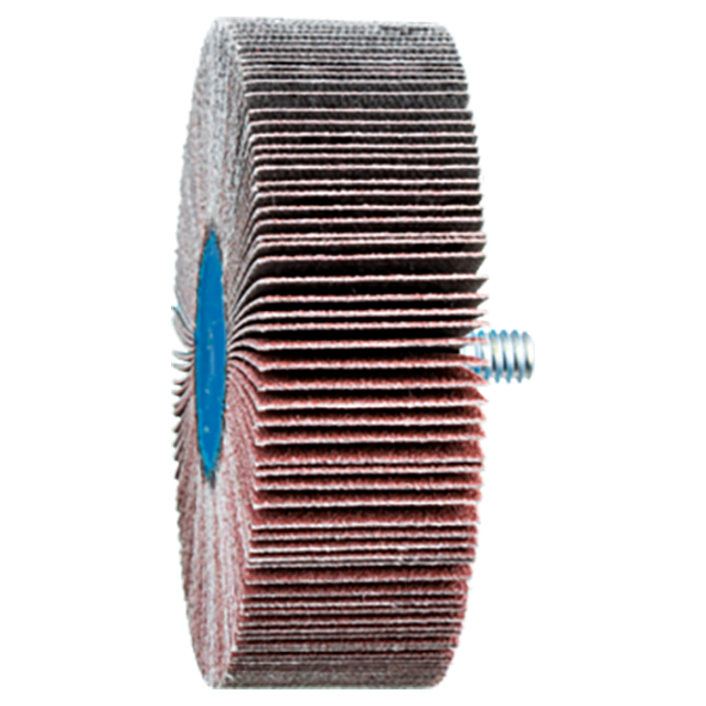 Pferd 47801419 | 45452 3" Diameter x 120 Grit Aluminum Oxide Mounted Flap Wheel