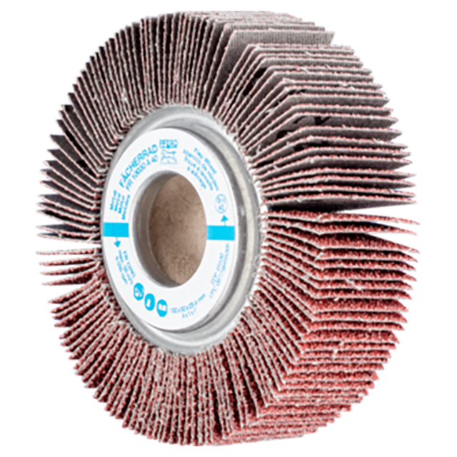 Pferd 47801822 | 45536 4" Diameter x 180 Grit Aluminum Oxide Unmounted Flap Wheel