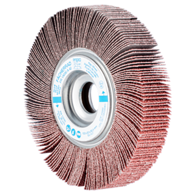 Pferd 47801926 | 45607 6" Diameter x 180 Grit Aluminum Oxide Unmounted Flap Wheel