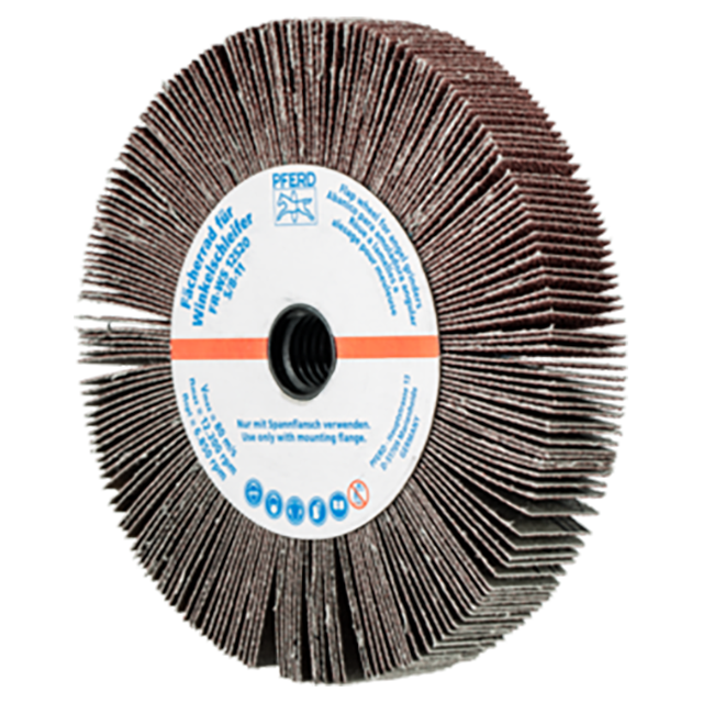 Pferd 47802664 | 45763 5" Diameter x 60 Grit Aluminum Oxide Flap Wheel for Angle Grinder