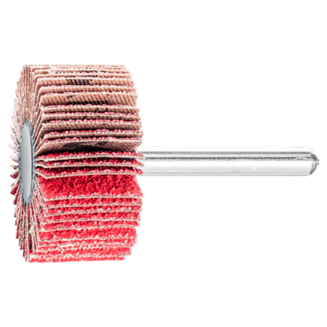 Pferd 47802679 | 45285 1-1/2" Diameter x 60 Grit Ceramic Oxide CO-COOL Mounted Flap Wheel