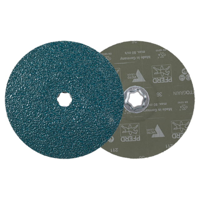 Pferd 64118136 | 40373 7" Diameter x 36 Grit Fiber Disc