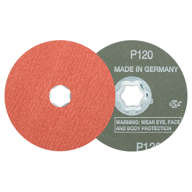 Pferd 64191012 | 40305 4-1/2" Diameter x 120 Grit Aluminum Oxide Fiber Disc