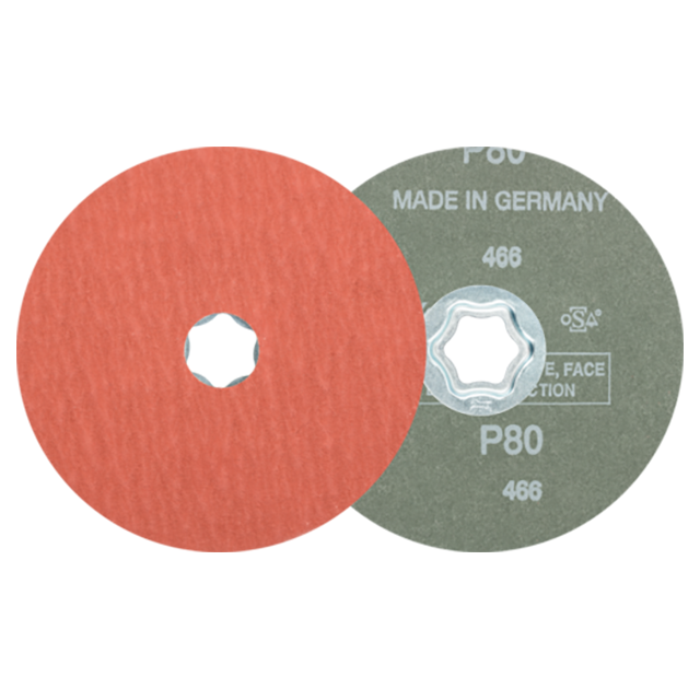 Pferd 64191108 | 40312 5" Diameter x 80 Grit Aluminum Oxide Fiber Disc