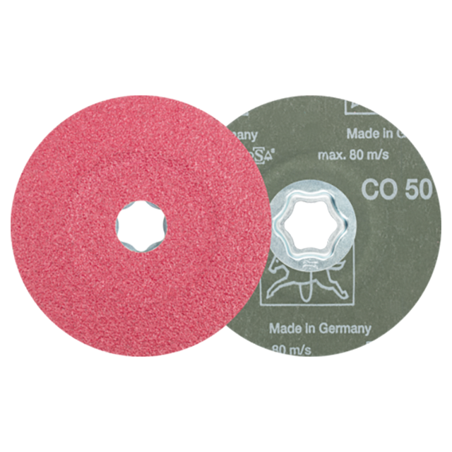 Pferd 64192005 | 40699 4-1/2" Diameter x 50 Grit Ceramic Oxide Fiber Disc