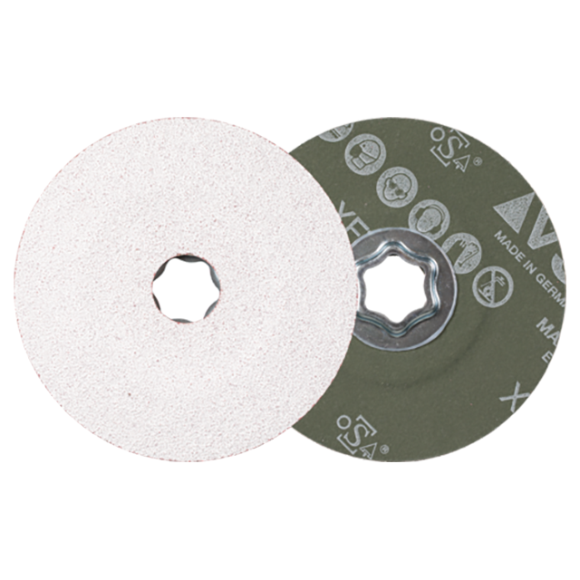 Pferd 64194008 | 40758 4-1/2" Diameter x 80 Grit Ceramic Oxide CO-ALU Fiber Disc