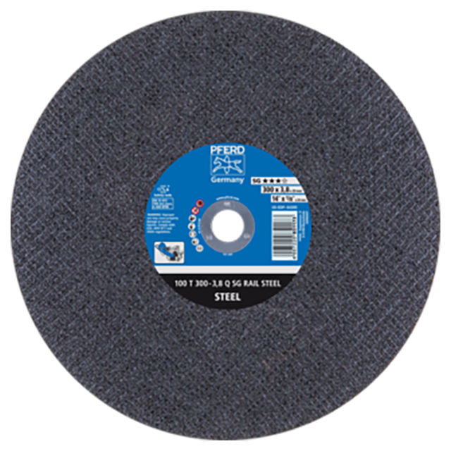 Pferd 69901520 | 64395 12" Diameter x 1/8" Width Aluminum Oxide Cutoff Wheel