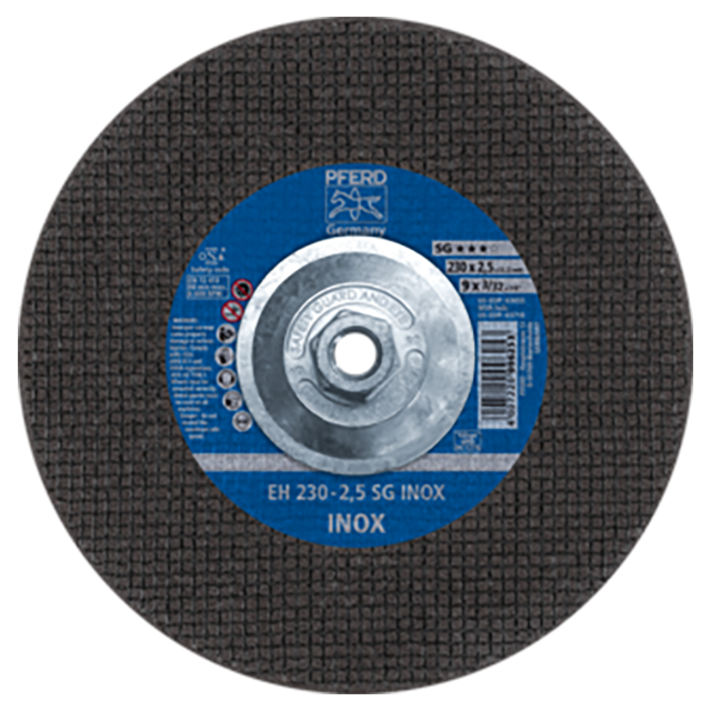 Pferd 69902556 | 63710 9" Diameter x 3/32" Width Aluminum Oxide Cutoff Wheel