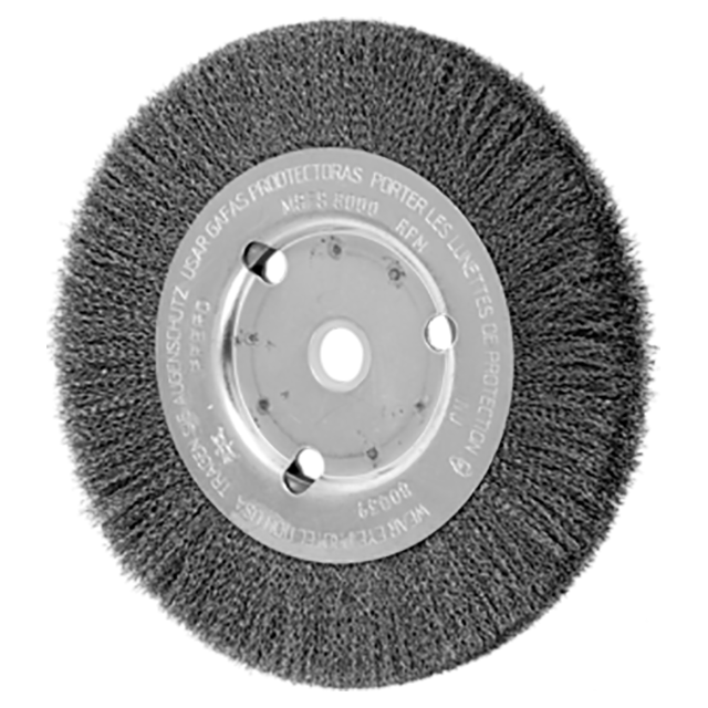 Pferd 79150039 | 80039P 6" Diameter x 5/8" Width Wire Wheel Brush
