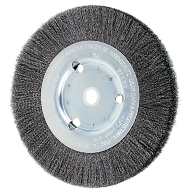 Pferd 79180038 | 80038 6" Diameter x 5/8" Width Carbon Steel Wire Wheel Brush