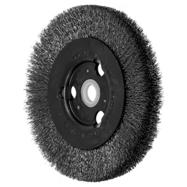Pferd 79180344 | 80344 4" Diameter x 1/2" Width Stainless Steel Wire Wheel Brush