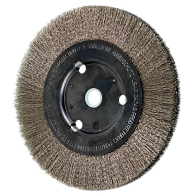Pferd 79180368 | 80368 6" Diameter x 5/8" Width Stainless Steel Wire Wheel Brush