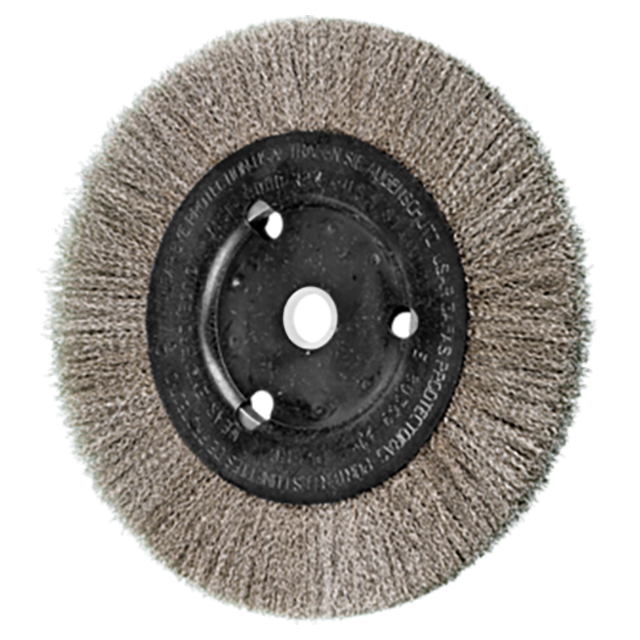Pferd 79180369 | 80369 6" Diameter x 5/8" Width Stainless Steel Wire Wheel Brush