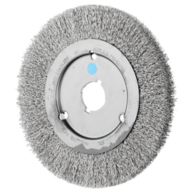 Pferd 79180497 | 80497 8" Diameter x 3/4" Width Stainless Steel Wire Wheel Brush