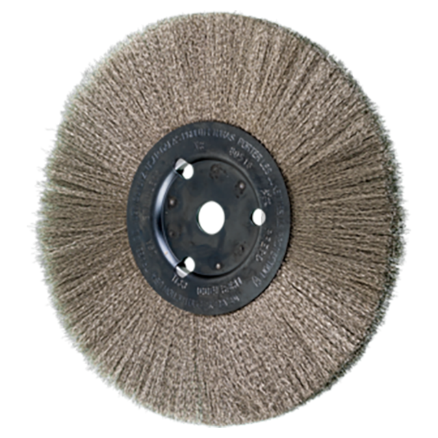 Pferd 79180518 | 80518 8" Diameter x 3/4" Width Stainless Steel Wire Wheel Brush