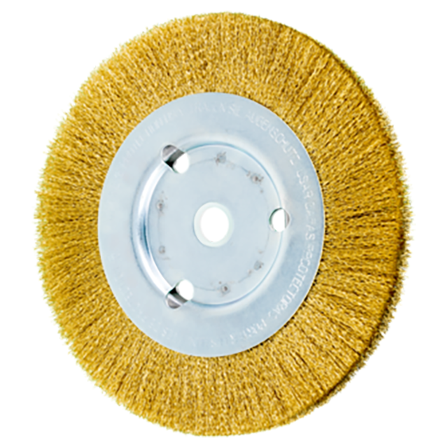 Pferd 79180666 | 80666 6" Diameter x 5/8" Width Stainless Steel Wire Wheel Brush