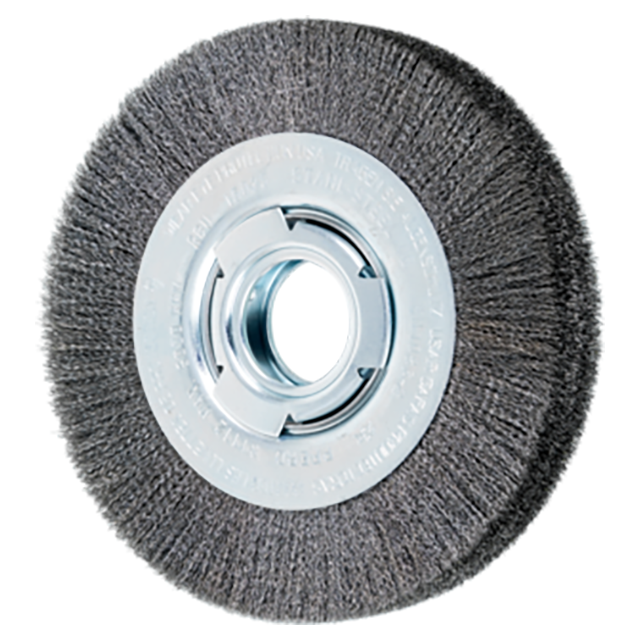 Pferd 79181112 | 81112 6" Diameter x 1-1/16" Width Carbon Steel Wire Wheel Brush