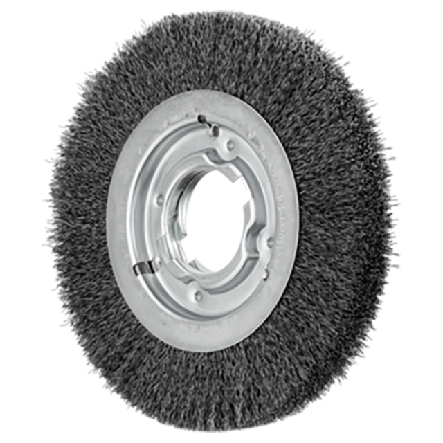 Pferd 79181127 | 81127 8" Diameter x 1" Width Carbon Steel Wire Wheel Brush