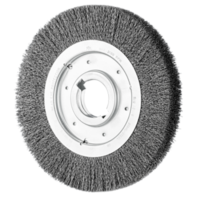 Pferd 79181133 | 81133 10" Diameter x 1-1/4" Width Carbon Steel Wire Wheel Brush