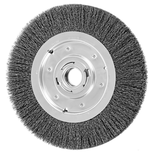 Pferd 79181134 | 81134 10" Diameter x 1-1/4" Width Carbon Steel Wire Wheel Brush
