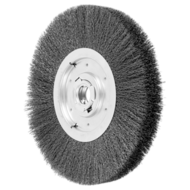 Pferd 79181138 | 81138 12" Diameter x 1-1/2" Width Carbon Steel Wire Wheel Brush