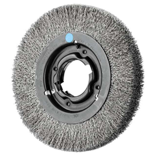 Pferd 79181172 | 81172 8" Diameter x 1" Width Stainless Steel Wire Wheel Brush