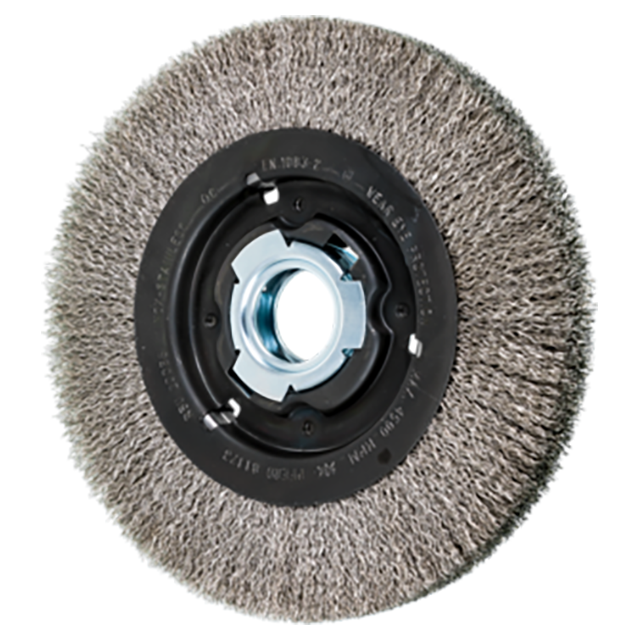 Pferd 79181173 | 81173 8" Diameter x 1" Width Stainless Steel Wire Wheel Brush