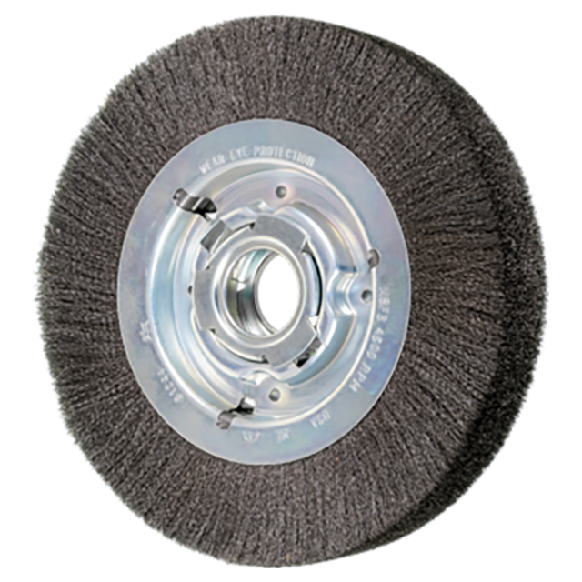 Pferd 79181244 | 81244 8" Diameter x 1-3/8" Width Carbon Steel Wire Wheel Brush