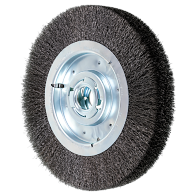 Pferd 79181252 | 81252 10" Diameter x 2" Width Carbon Steel Wire Wheel Brush