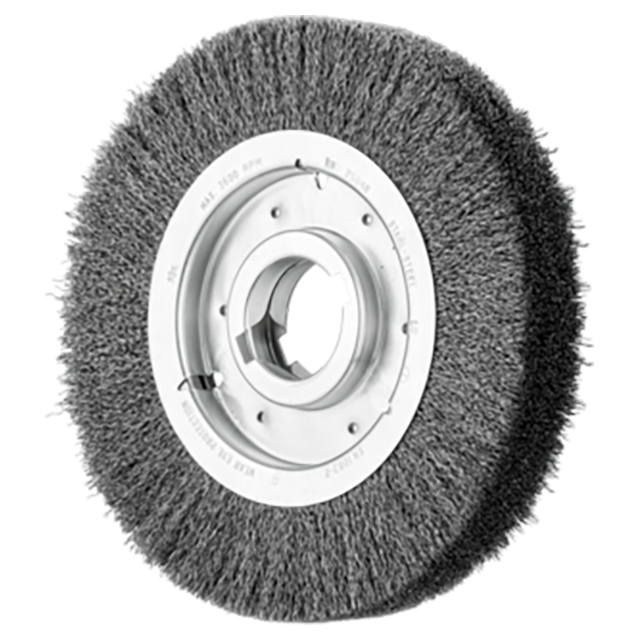 Pferd 79181253 | 81253 10" Diameter x 2" Width Carbon Steel Wire Wheel Brush