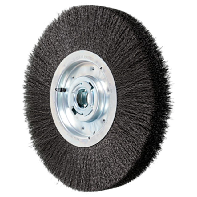 Pferd 79181258 | 81258 12" Diameter x 2-1/4" Width Carbon Steel Wire Wheel Brush